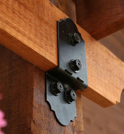 metal brackets post and beam|decorative metal beam brackets.